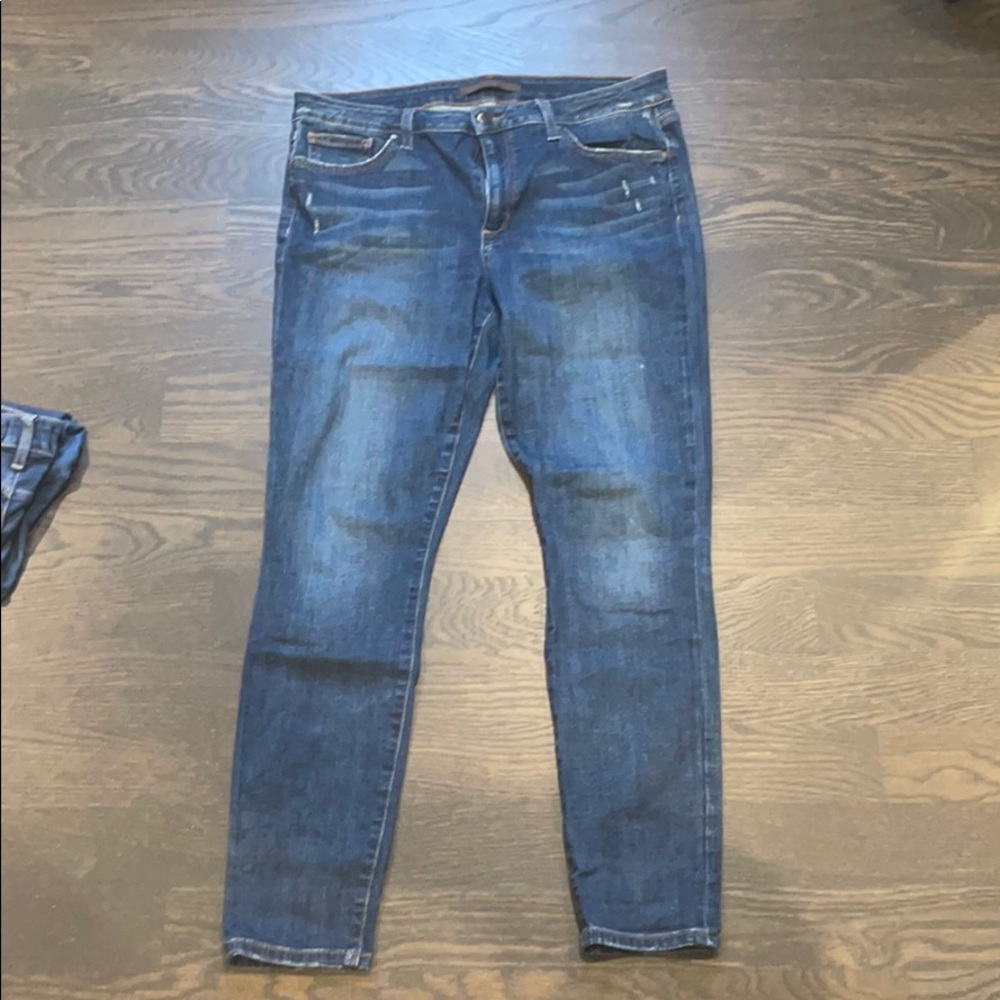 JOES jean curvy skinny ankle size 32- dark wash